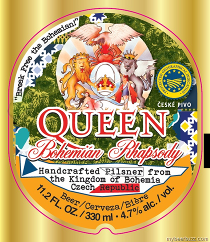 Un producator de bere din Cehnia omagiaza formatia Queen